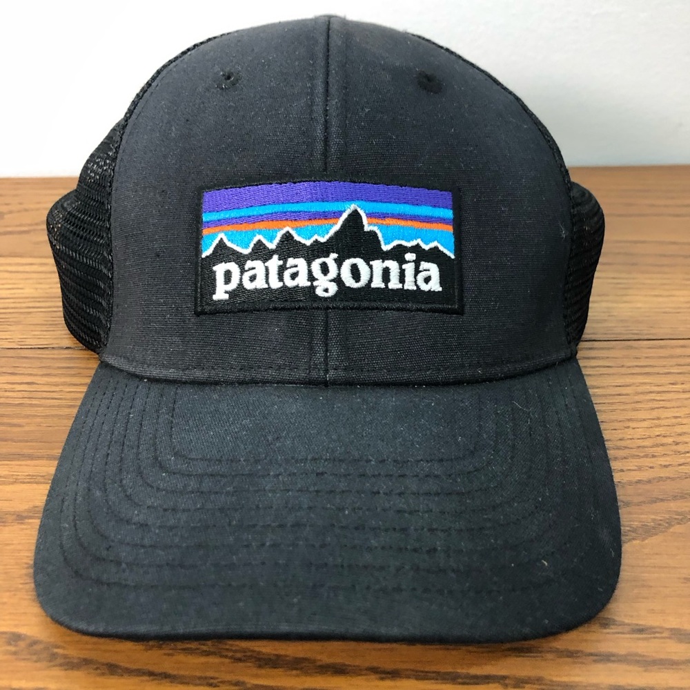 Patagonia Black Snapback Trucker Hat